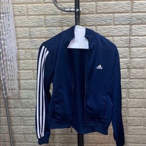navy adidas jacket